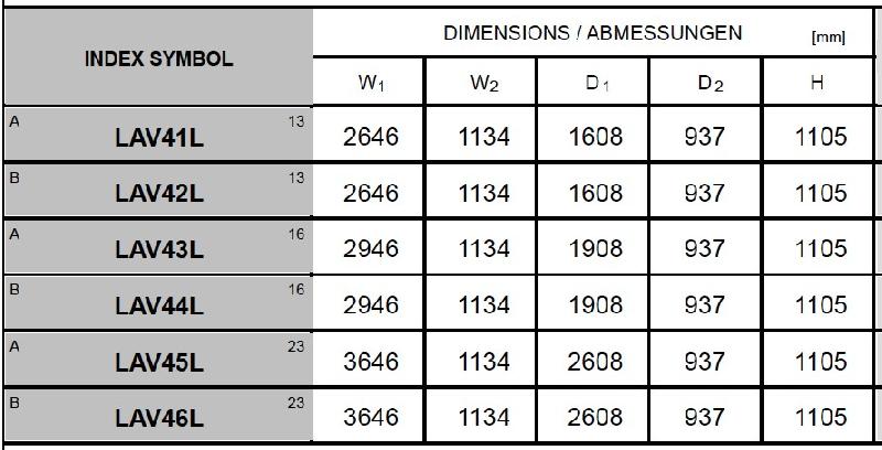 Banque d'accueil Valde droite avec meuble de rangement intégré - MDD - Vert brillant, Droite, 265_5