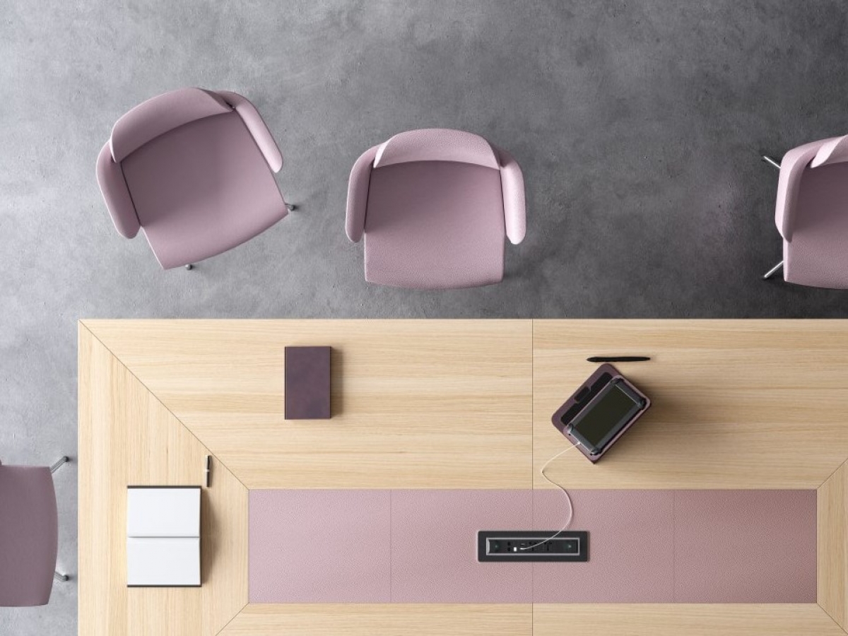 Table de réunion directionnelle ARCHE - Élégance, originalité et design italien_5