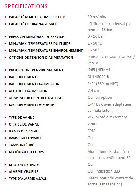 Kaptiv-md-al - Purgeur capacitif à détection de niveau - Jorc Industrial - 10 m³/min - bouton test, LED, alarme NO/NC_5