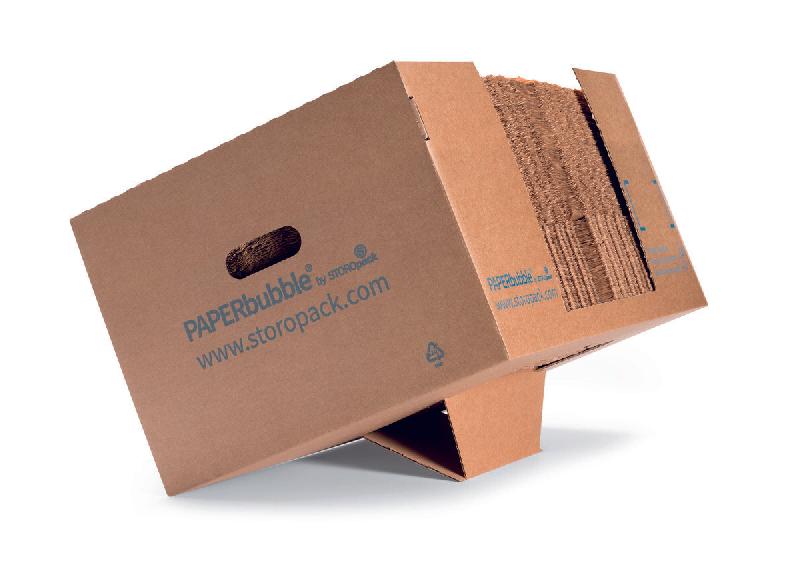 Papier bulle - 252185 – 580 mm x 380 m - Kraft brun_5