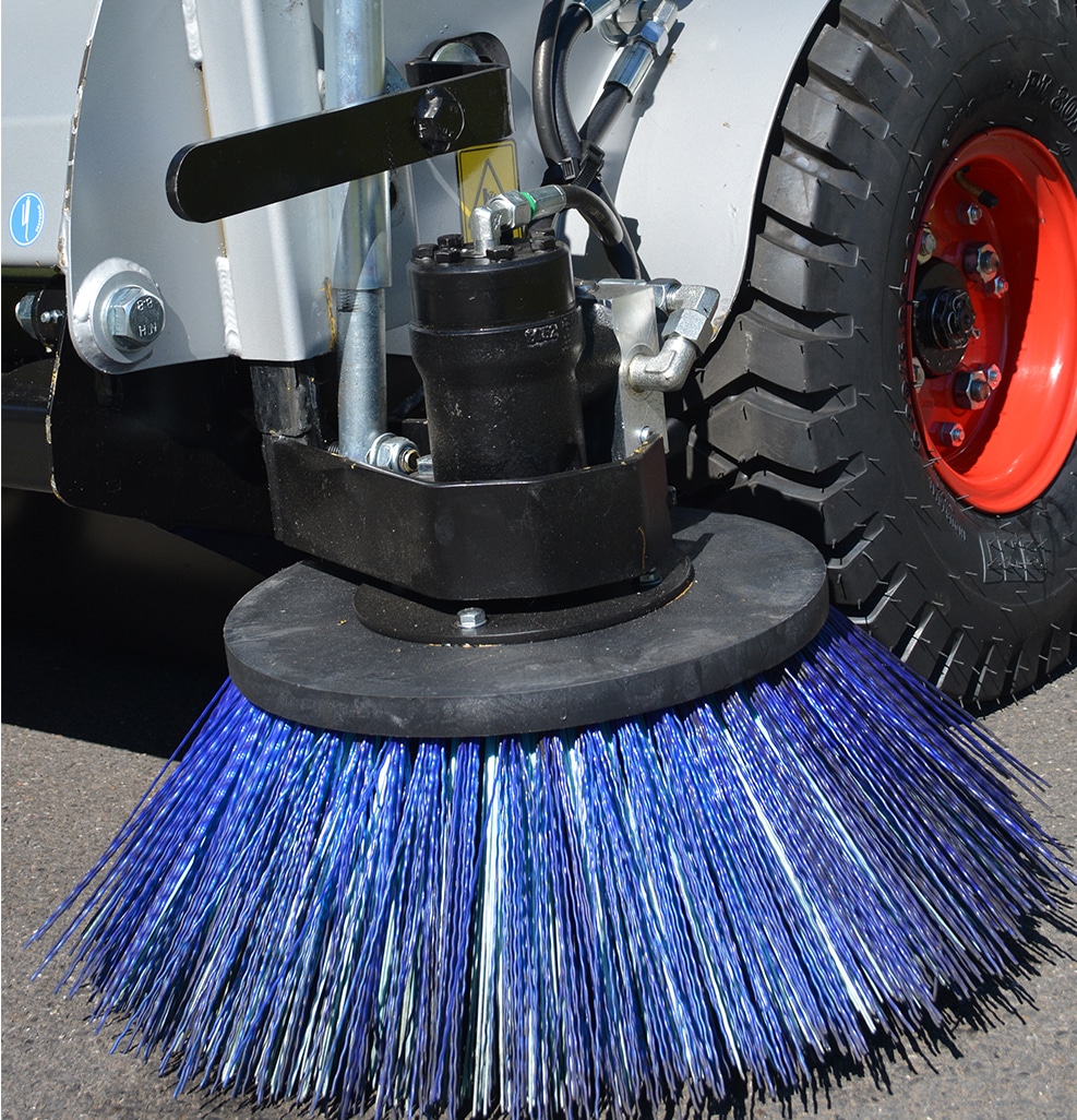 Balayeuse ramasseuse industrielle sans connexion star'clean pour chariot élevateur - emily clean_5