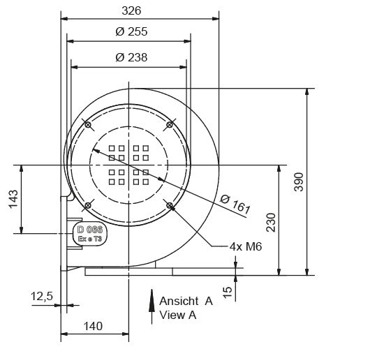 D 066 - ventilateur atex - elektror - jusqu'à 95 m³/min_5