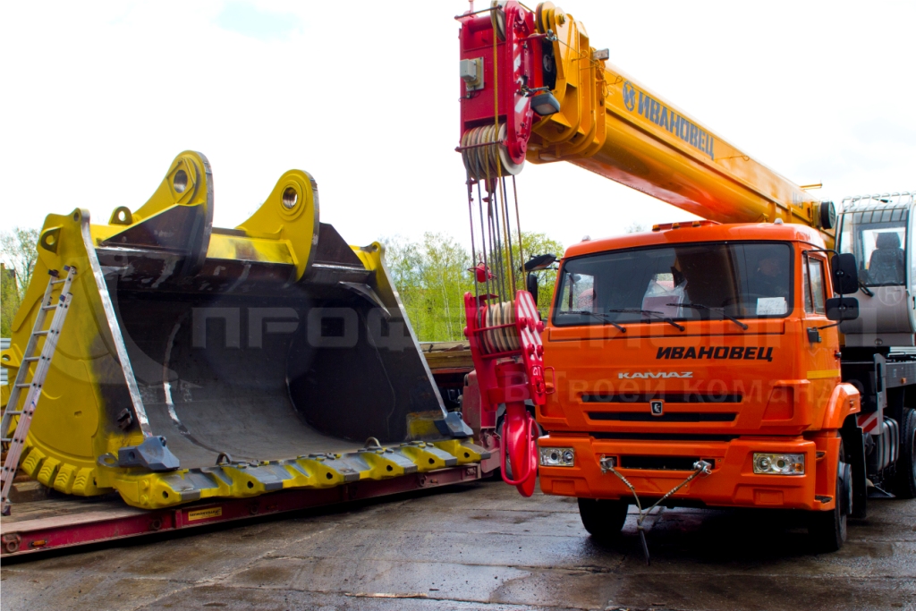 Godet rétro pour pelle komatsu pc5500_5