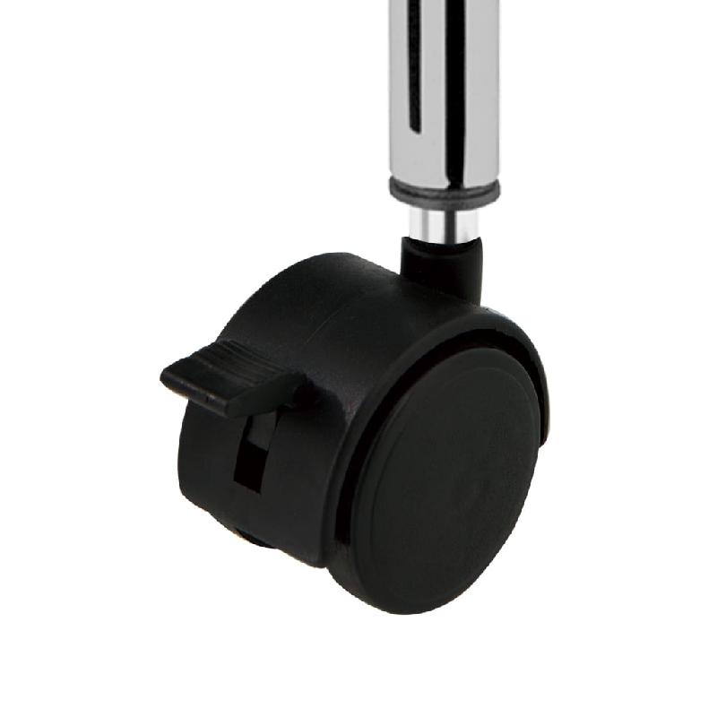 Vidaxl chariot de rangement mobile à 4 tiroirs noir plastique 320398_5