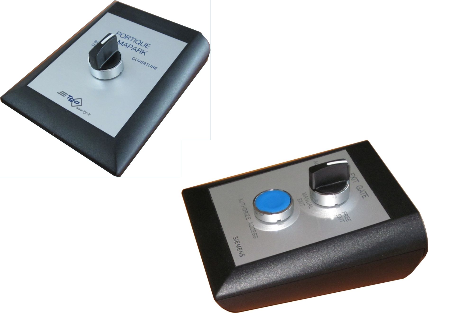 Pupitre de commande ergonomique pour postes de garde