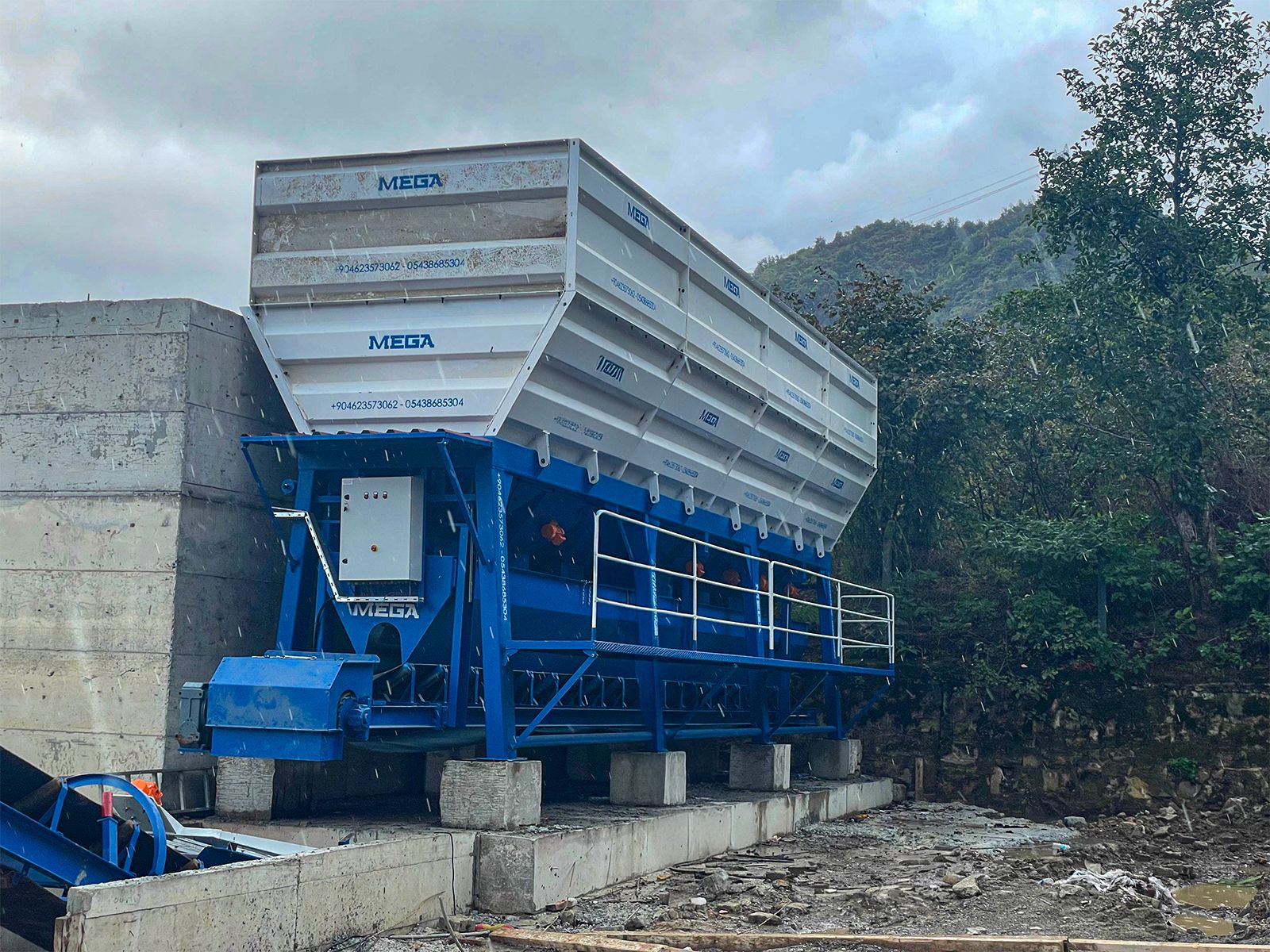 Centrale à béton 90 m³ - Solution clé en main avec malaxeur double arbre, silo de 100 tonnes et automatisation_5