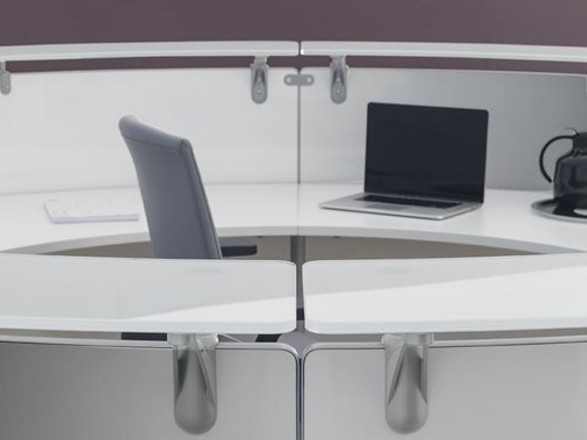 Banque d'accueil modulable arrondie - DV701 ABAKO_5