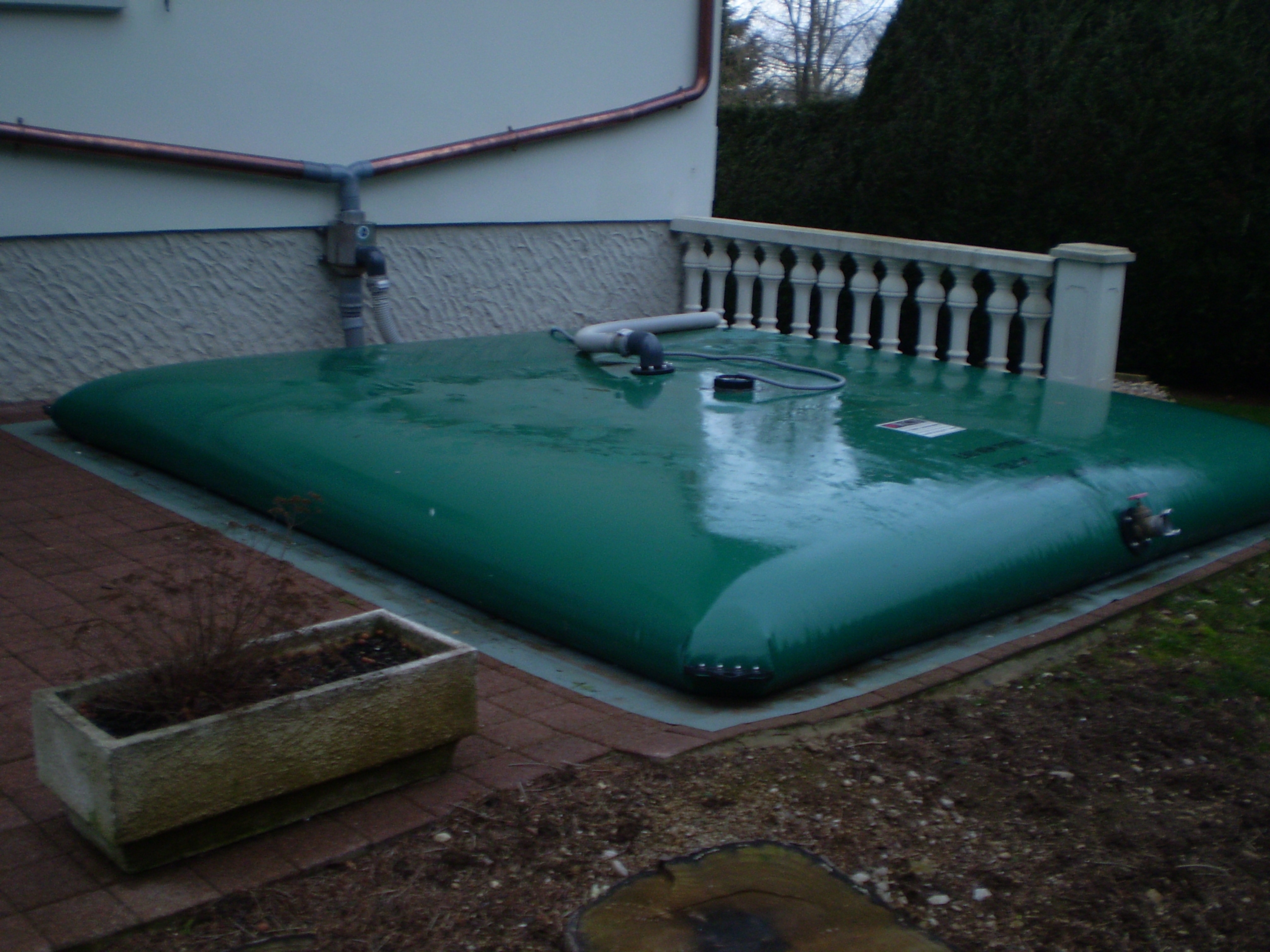Citernes souples transportables - RCY - 1100 g/m² - pour eau de pluie ou eau potable, volumes de 0,5 à 10 m³_0