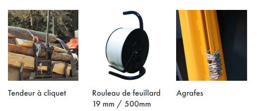 Fagoteuse à bois hydraulique Uniforest Python HF - attelage chargeur EURO et 3-points_5