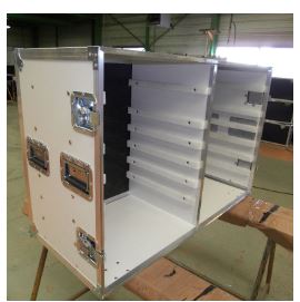 Flight-cases rangement avec Compartiments et tiroirs modulables et Calage intérieur_5
