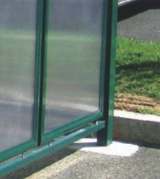 Abri vélo convivial et moderne avec porte-à-faux - Dimensions 2700x2097x2323 mm - Structure acier galvanisé_5