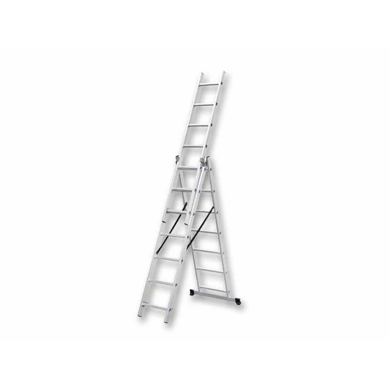Échelle transformable 3 plans 3x7 échelons – MTF – aluminium max 4,06 m – 1zst9058_5