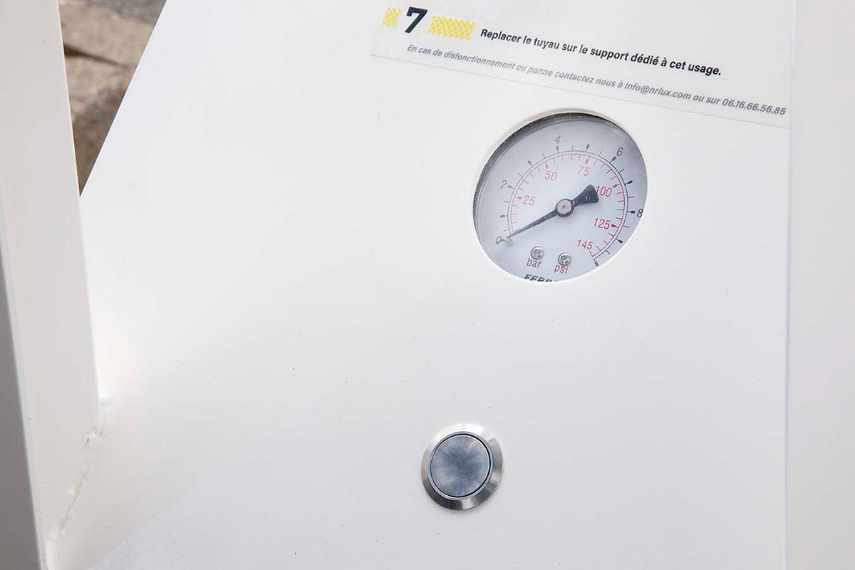 Station de gonflage autonome, innovante, connectée pour les mobilités - nrlux r4bike_5