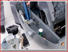 Mixokret M 740 dotée d'un projecteur de travail 50 W