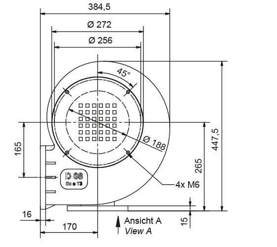 D 08 - Ventilateur Atex Elektror - radial basse pression jusqu'à 95 m³/min et 2.200 Pa_5
