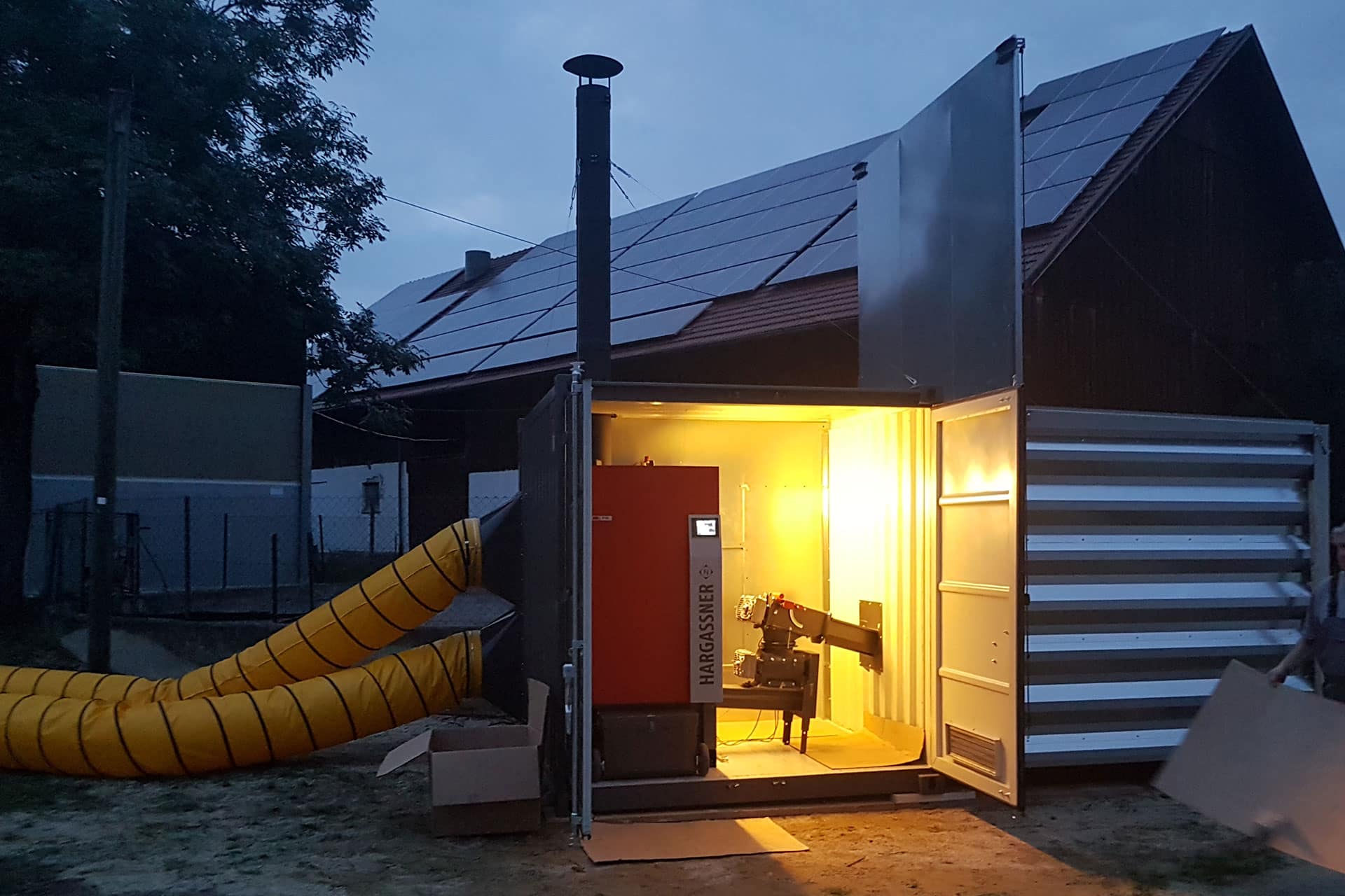 Power-box - Conteneur chaufferie amovible avec chaudière biomasse Eco-PK ou Eco-HK de 100 à 220 kW_5