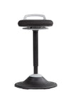 Tabouret assis-debout dynamique avec base inversée - posture ergonomique et balancement actif_5