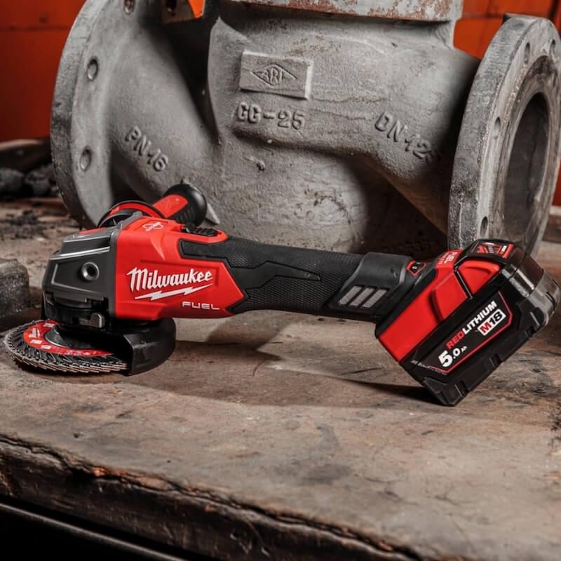 Meuleuse 125mm M18 FSAGV125XB-0X 1200W avec variateur MILWAUKEE - 4933478436_5