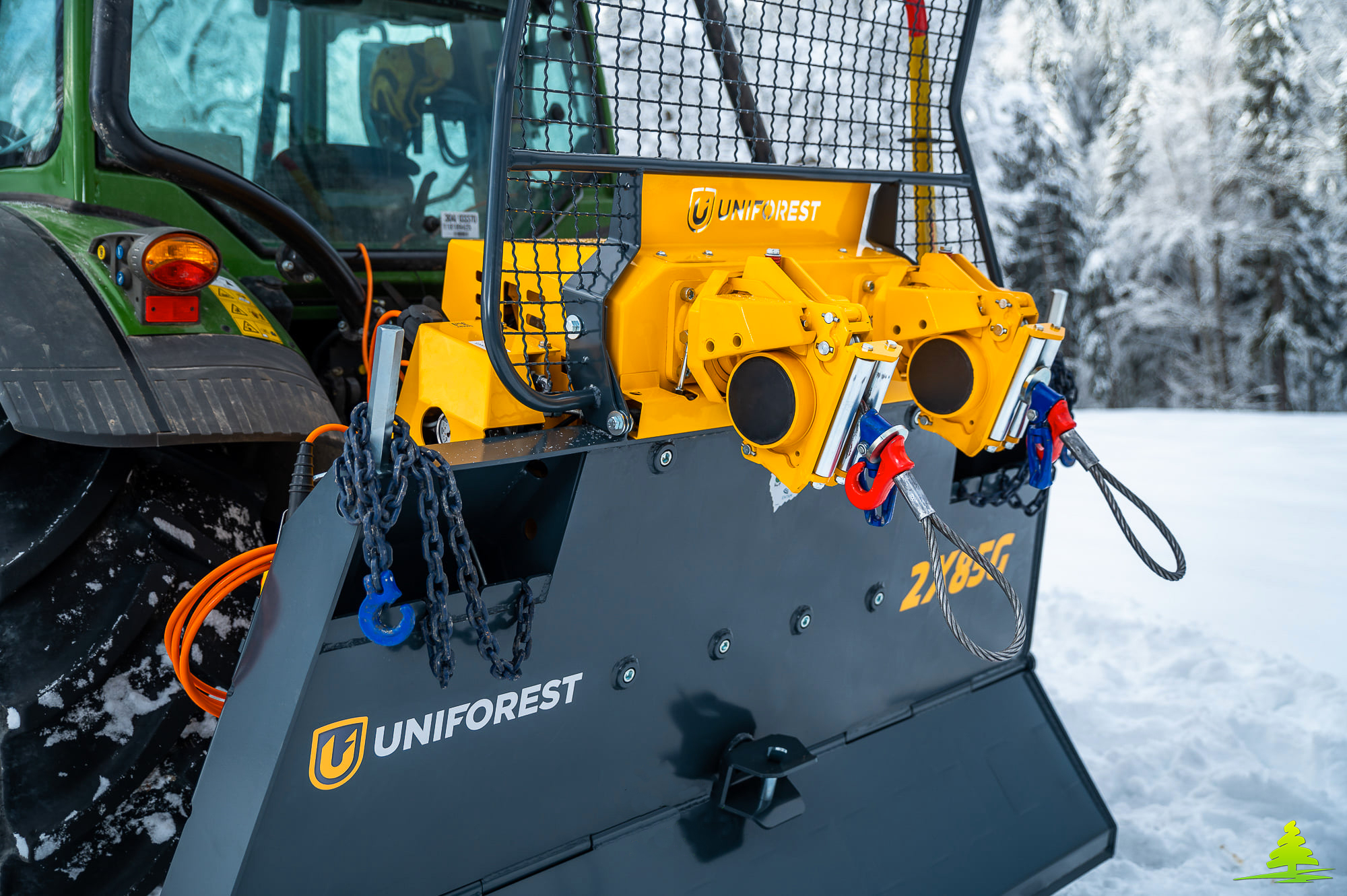 Treuil forestier  2x85g uniforest_5