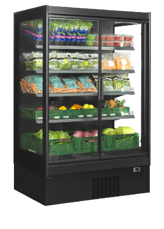 Vitrine réfrigérée pour supermarché à froid positif EXTRA1250CD L1350mm 38471 TEFCOLD_5