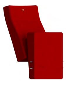 Fauteuil de conférence à piétement latéral avec accoudoir commun tout tissu pour ERP - MARIVAUX_5