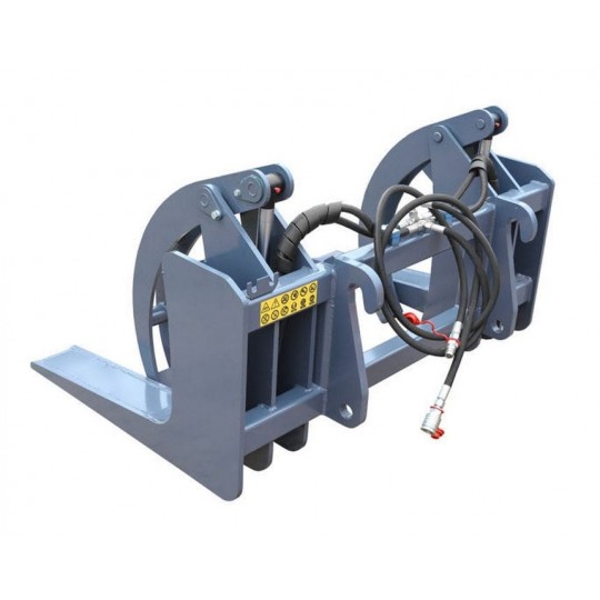 Pince à bois à deux bras - Compatibilité chargeurs et tracteurs - Fabrication européenne robuste_5