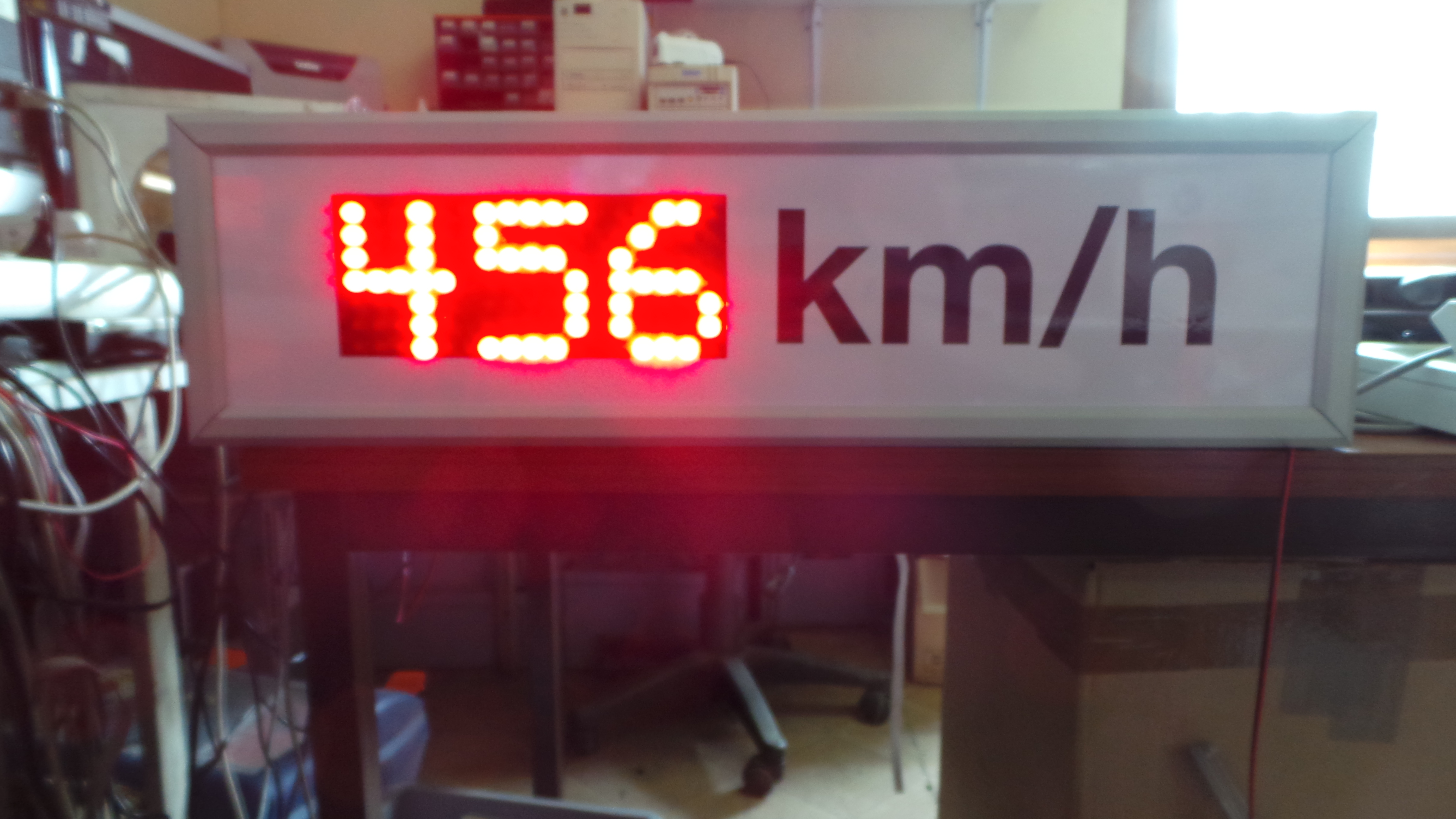 Panneau indicateur de vitesse de véhicule avec radars pédagogiques - Série AFFRAD & AFFRADBC_0