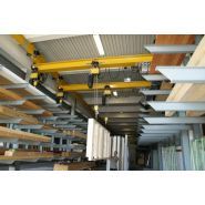 Pont roulant inférieur monopoutre ou bipoutre avec une capacité de charge jusqu'à 5000 kg - GIS_5