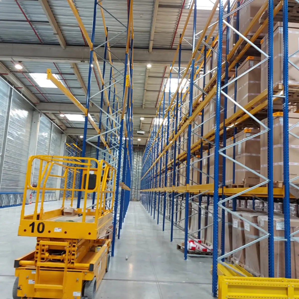 Rack à palettes - idéal pour charges lourdes ou volumineuses - jusqu'à 3600 mm de long, 4500 kg par niveau_5