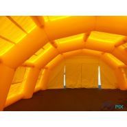 Abris médicaux mobiles - Fly Pix - Tente PMA gonflable 5 x 10 m - 50 m² - Fabrication française_5