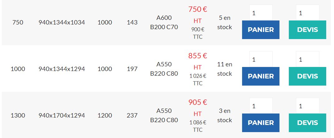 Civdci - benne à fond ouvrant superposable - civeco - 500 à 2000 l_5