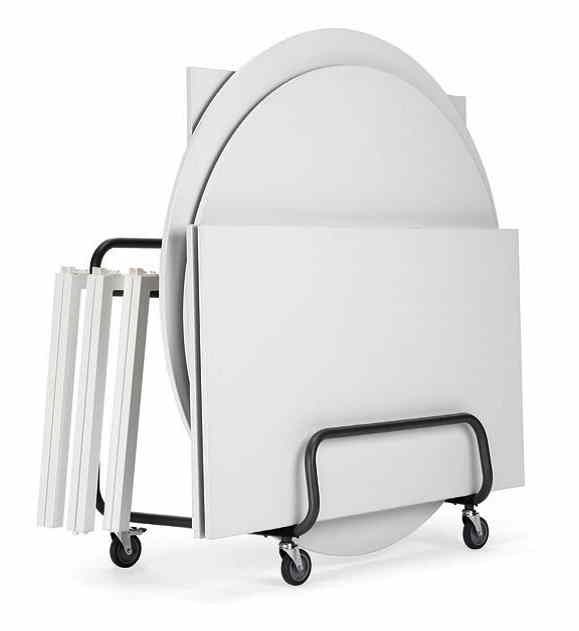 FAST - Table modulable démontable sans outil avec structure pliante et plateau interchangeable_5