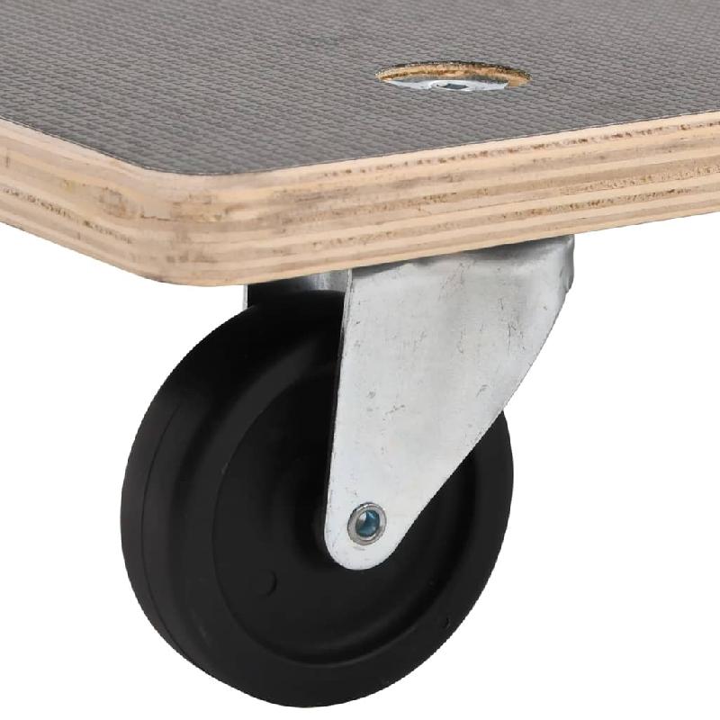 Vidaxl chariots sur roulettes 2 pcs rectangulaire 50x35x11,5 cm 154889_5