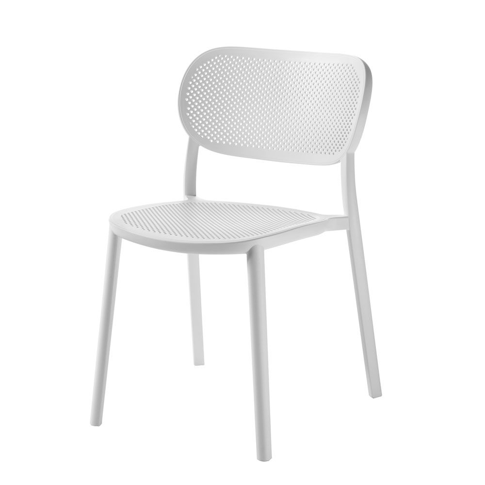 Chaise de restaurant empilable Nuta - intérieur/extérieur - technopolymère - fabriquée en Italie_5