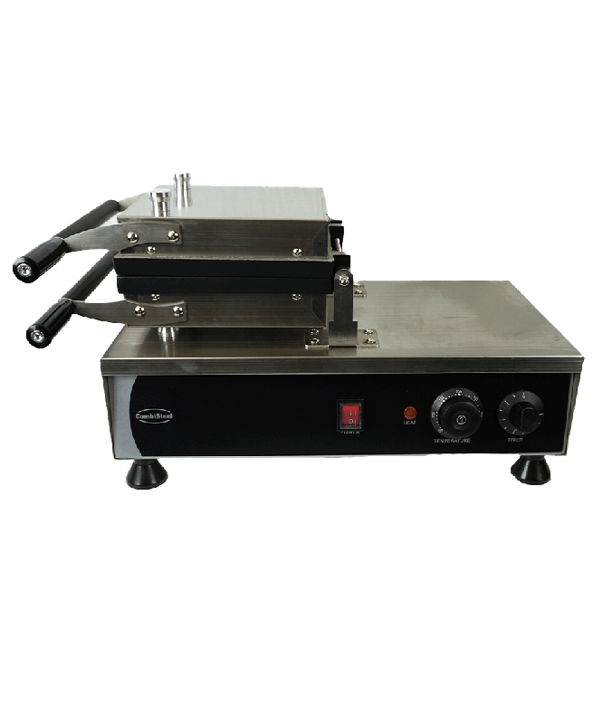 Gaufrier rotatif 2pcs gaufre de bruxelles l605 7540.0070 COMBISTEEL_5