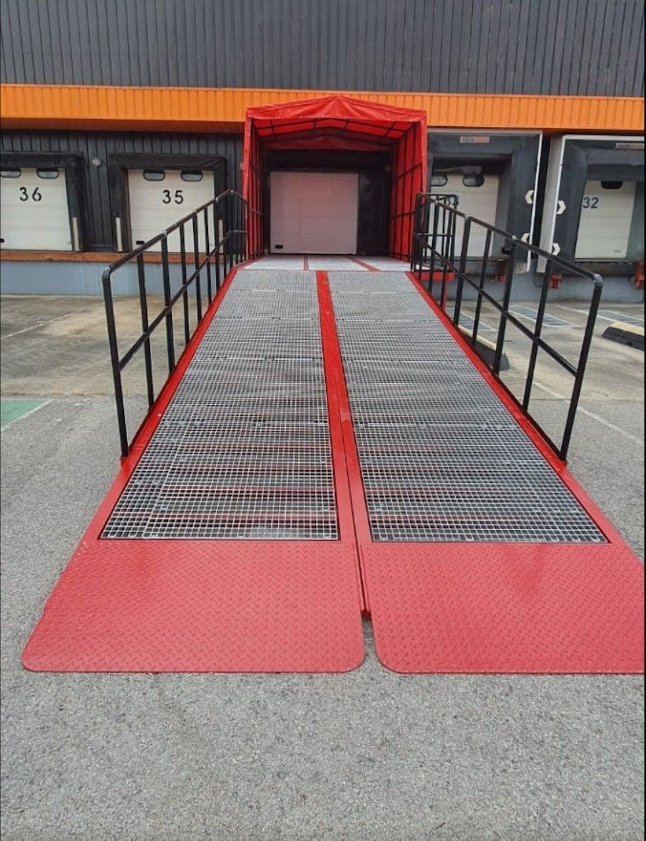 Rehausse de quai pour Véhicules Utilitaires Légers (VUL) conçue pour optimiser votre logistique - Capacité 3,5T_5