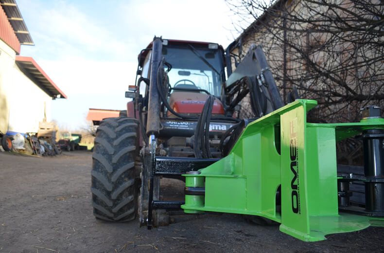 Grappin coupeur forestier bi200 light - omef-group srl - prise min du tronc 50 mm - ouverture de coupe 170 et 200 mm_5