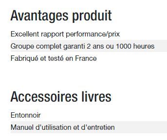 Groupe électrogène Kohler Phoenix 6300 C5 idéal pour 230V