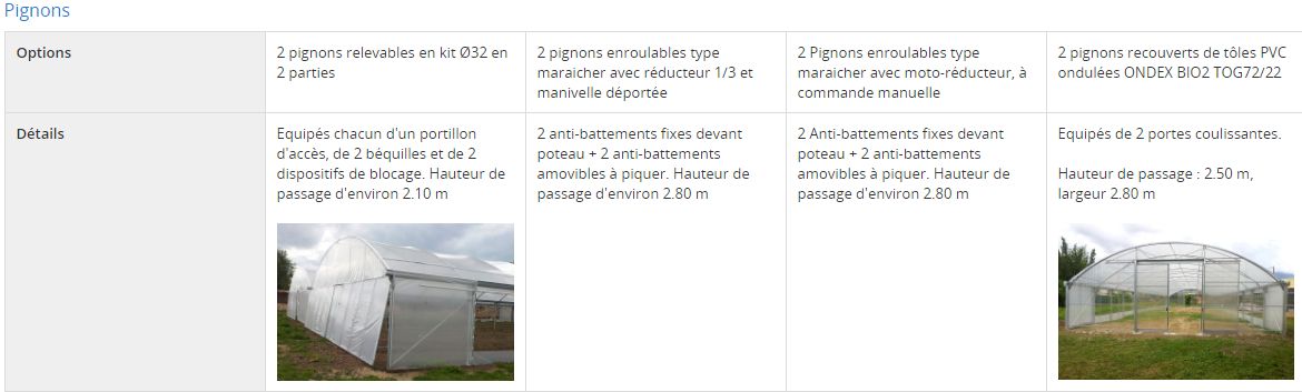 8 m optimum avec cheneaux - serre tunnel - serres val de loire - longueur 10 m_5