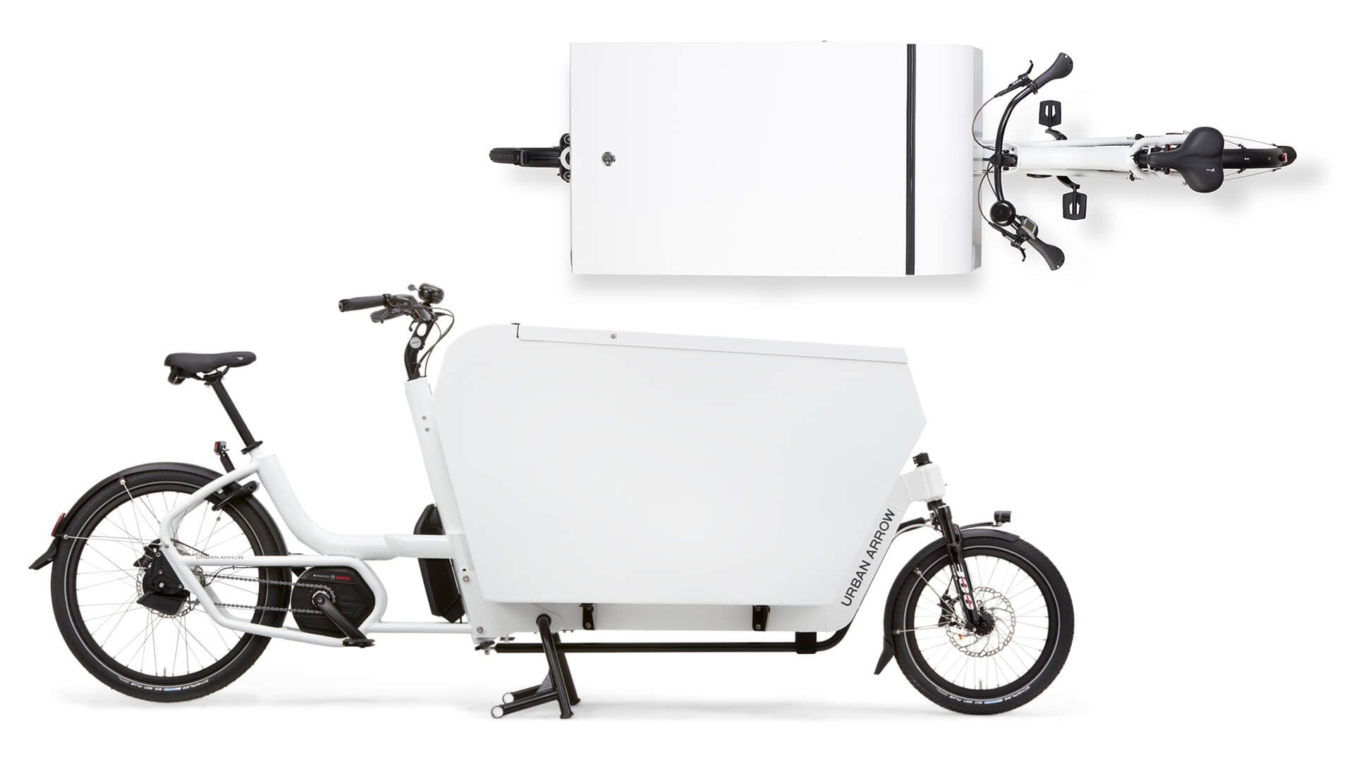 Biporteur électrique Urban Arrow Cargo XL - Moteur Bosch Performance Line, Freins hydrauliques, Caisses modulables_5