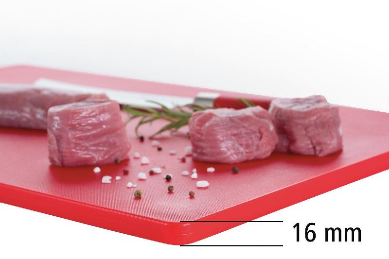Planche à découper 60x40 W A120592 Bartscher - Rouge_5
