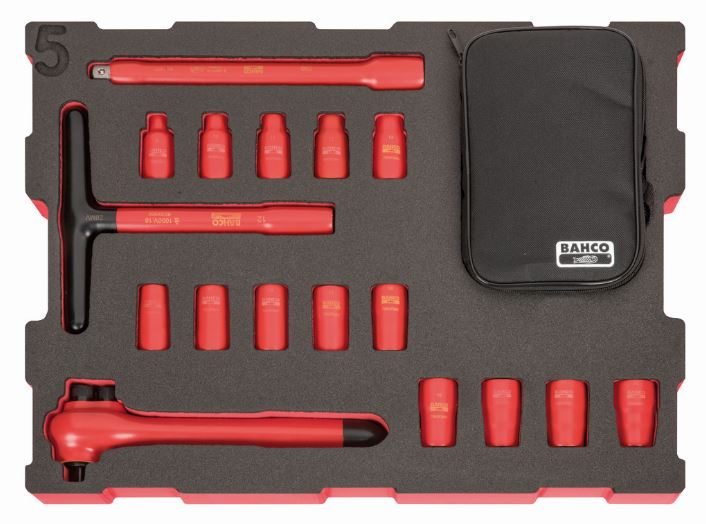 Caisse à outils usage intensif avec outils isolés - 79 Pcs - Résine structurée - 4750RCHDW02RF1V_5