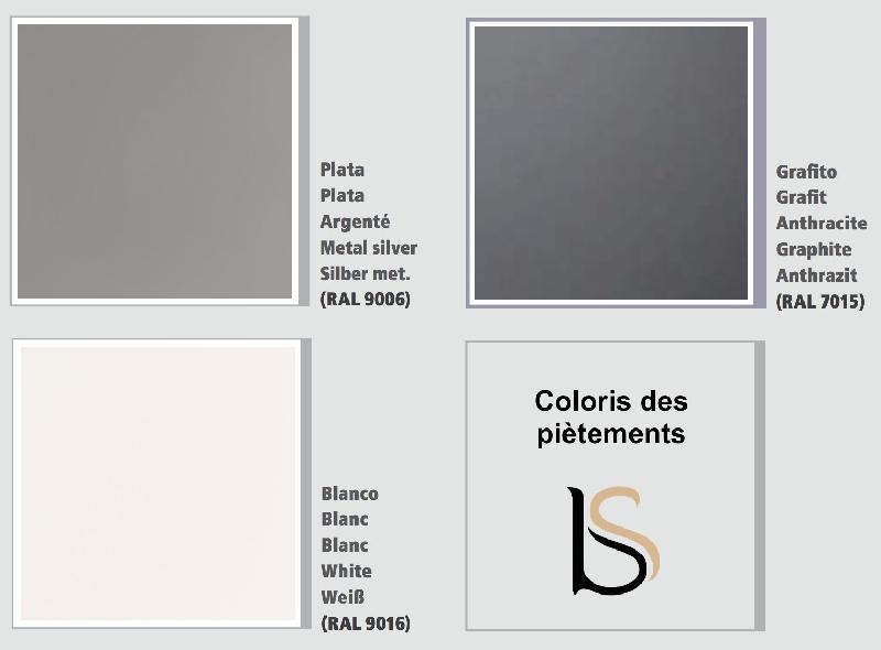 Table de réunion ronde Sigma - Mobel Linea - Blanc 9010, 130, Wenge_5