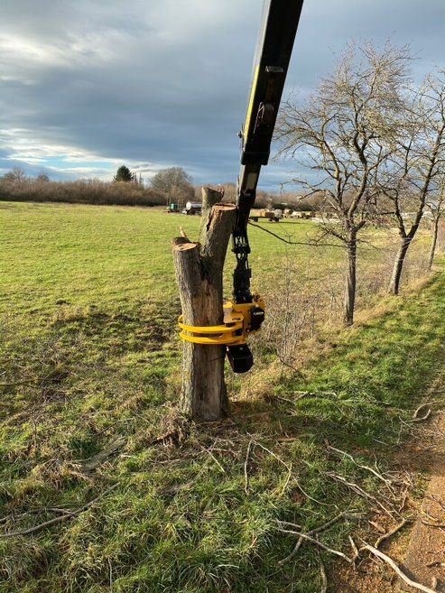 Accessoire forestier pour grues et chariots télescopiques