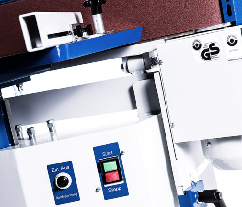 Ponceuse de chants JUNIOR R1 - Appareil polyvalent et flexible avec bande de 150 mm, garantie 5 ans et composants de haute qualité_5