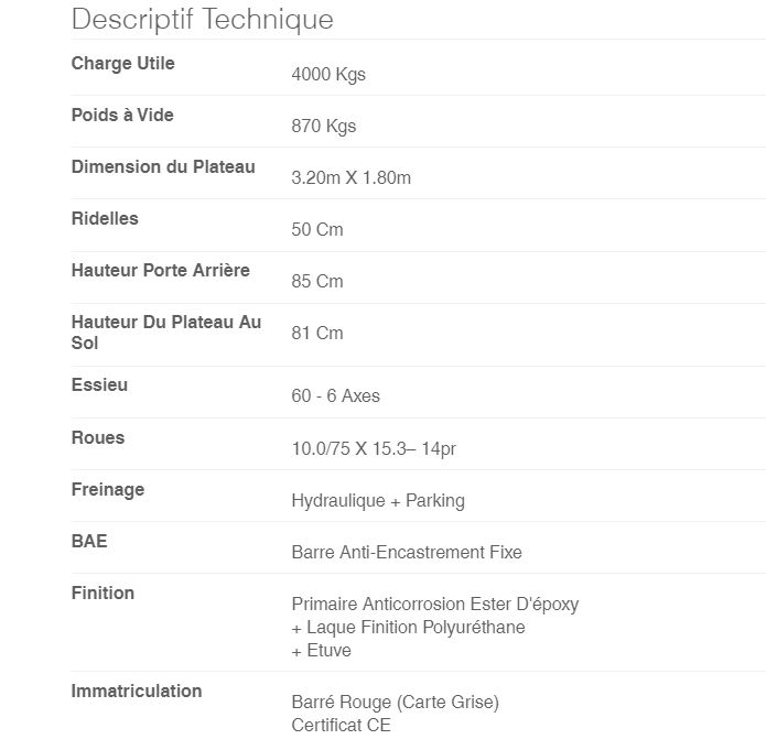 Gv 40 br benne agricole à ridelles démontables - devès - charge 4 t_5
