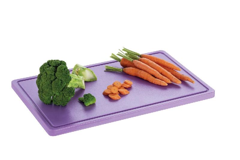 Planche à découper PRO 53x32 W-R A120511 Bartscher - Violet_5