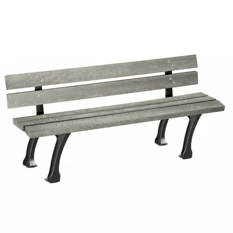 Banc GLASGOW plastique recyclé_5