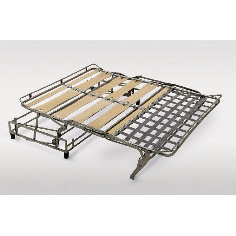 Canapé convertible 3 places Mojito - Matelas 16 cm - Système express - Sommier à lattes 140 cm - Microfibre marron_5