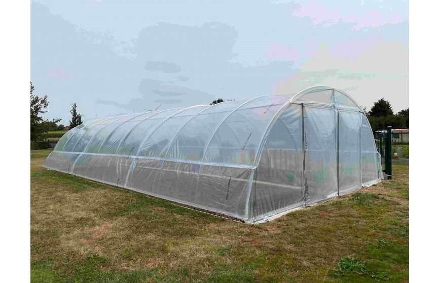 Serre tunnel professionnelle pour tous les budgets espaces verts ayant de surface de 58,50 m2 et jusqu'à 250 m2 - NORMANDIE_6